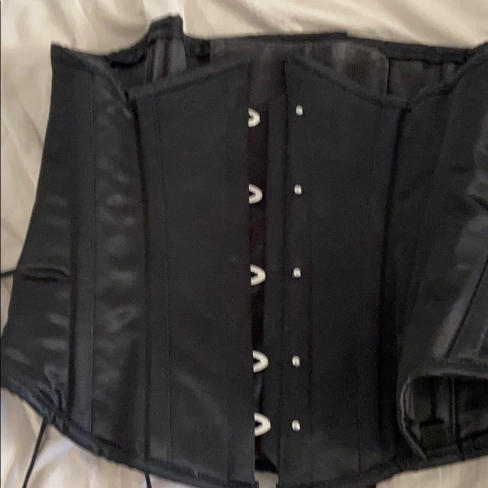 Orchard Corset Underbust Satin Corset